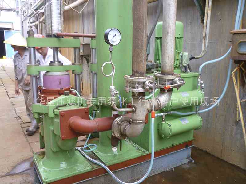 節能柱塞泥漿泵在化工廢水處理案例現場